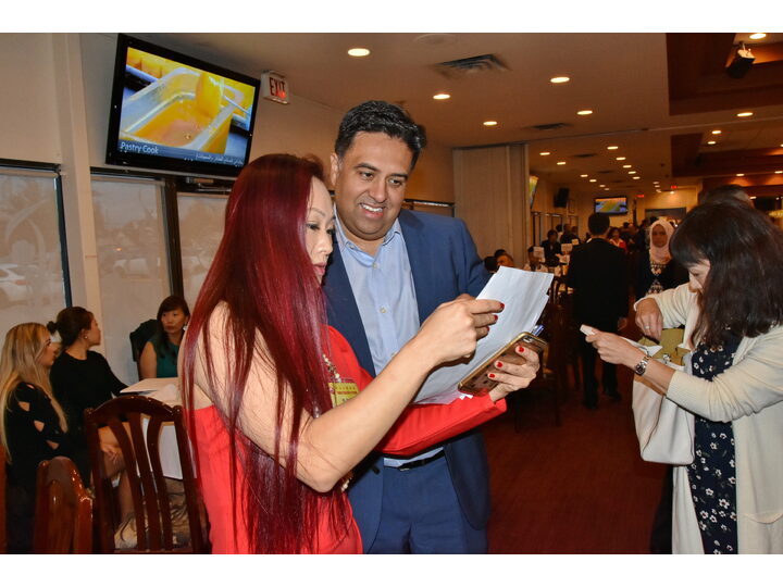 敘利亞難民迎新宴會