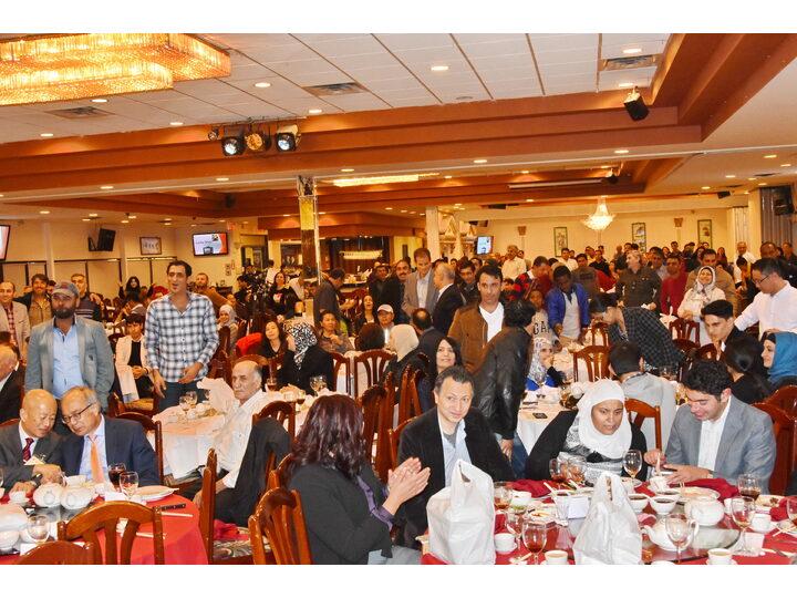 敘利亞難民迎新宴會