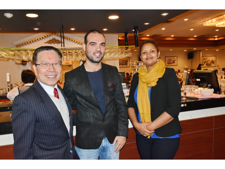 敘利亞難民迎新宴會