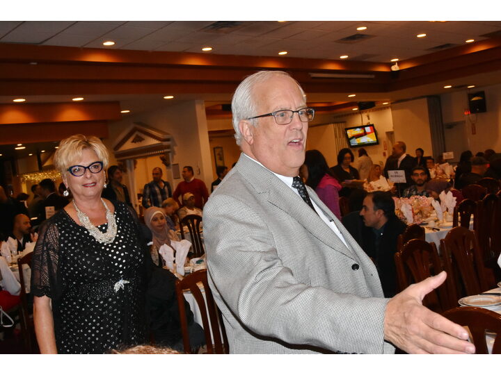 敘利亞難民迎新宴會