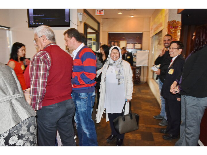 敘利亞難民迎新宴會