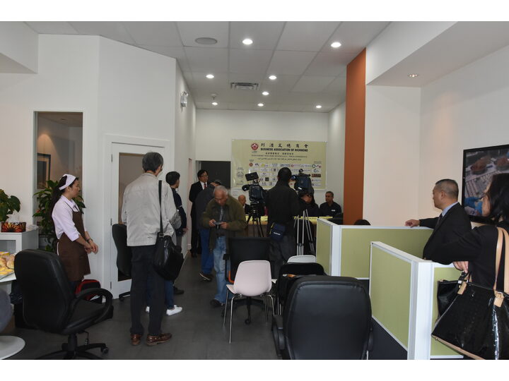 列治文招聘會記者招待會